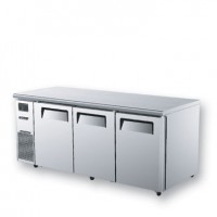 Skipio | 3 Door Under Counter Freezer With Side Prep Table